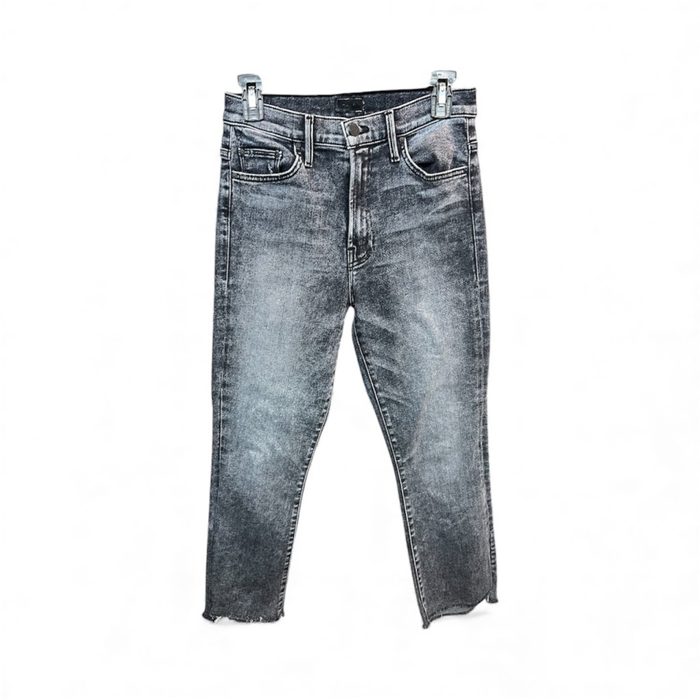 Mother Jeans The Insider Crop Step Fray Size 28